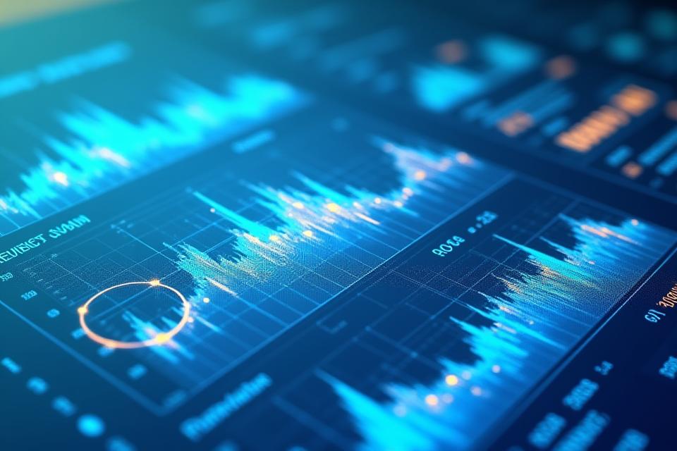 KI-Analytics-Dashboard mit Stimmungsanalyse-Charts, Engagement-Mustererkennung und Member-Journey-Mapping visualizing audience insights.