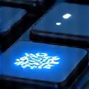Illustration einer Tastatur mit KI-Symbol